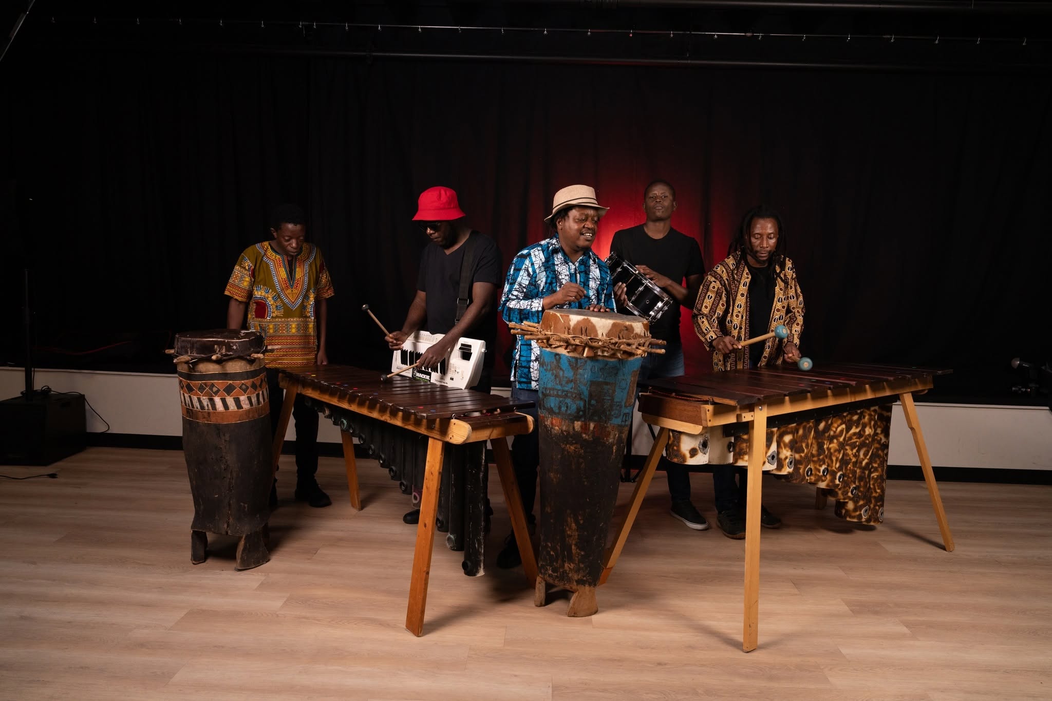 African marimba performance